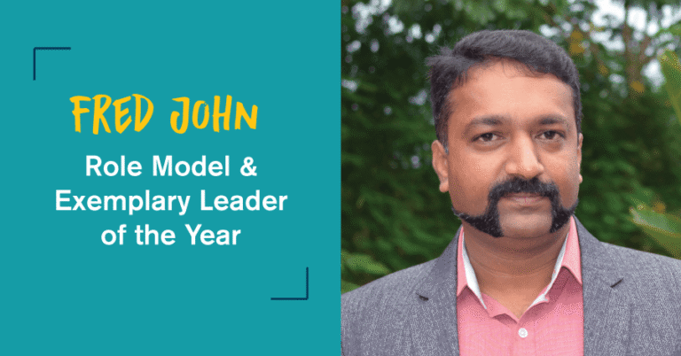 Fred John Wins Role Model & Exemplary Leader of the Year