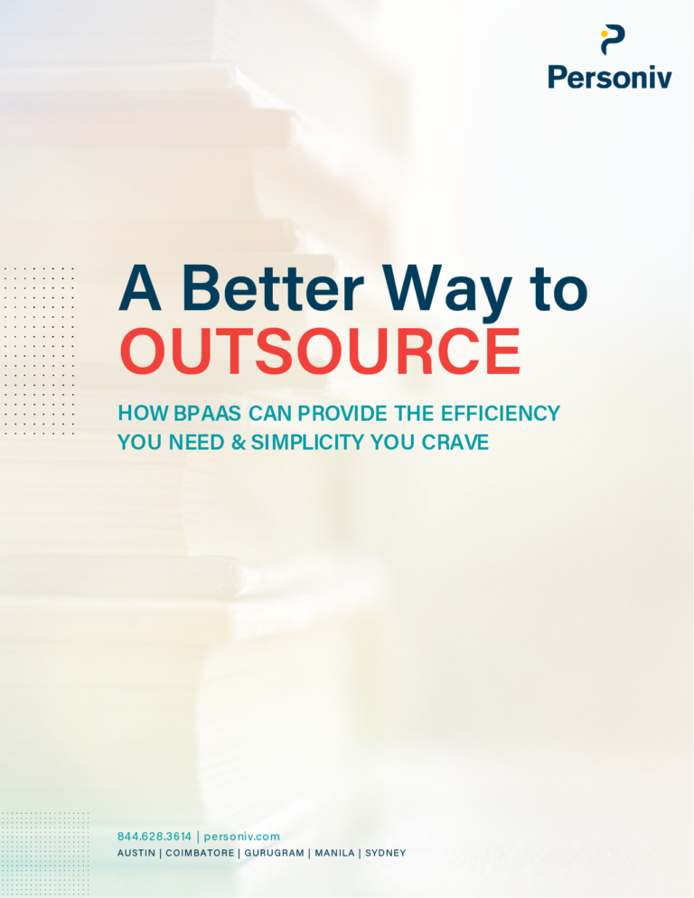 BPAAS – A Better Way to Outsource – White Paper