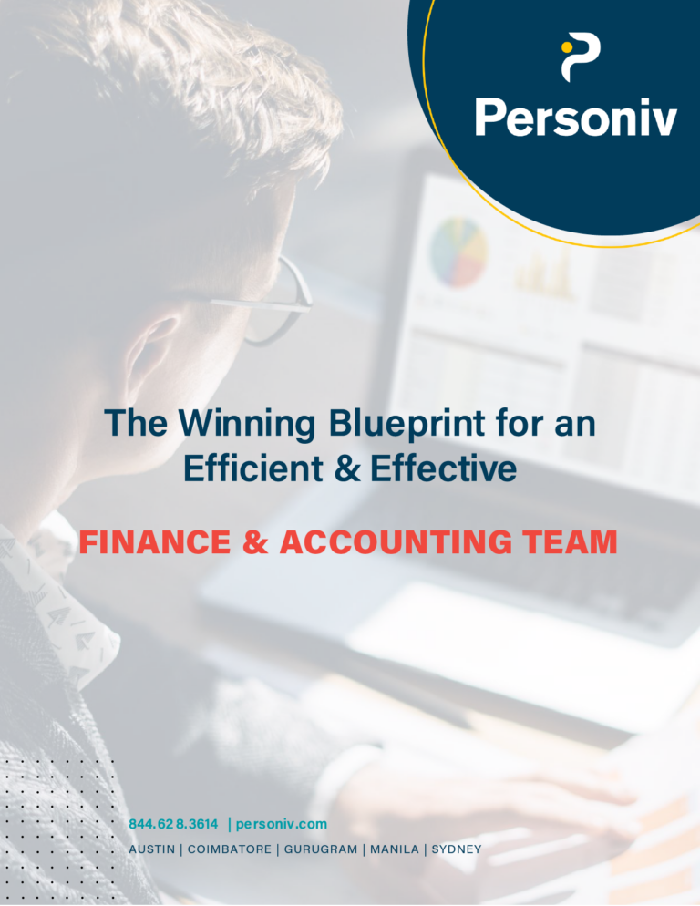 The Winning Blueprint for an Efficient and Effective Finance & Accounting Team