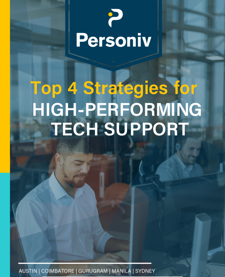 Top 4 Strategies for High-Performing Tech Support