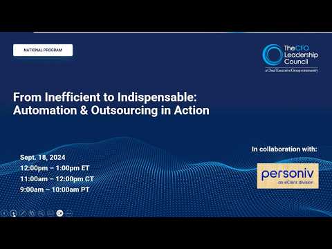 From Inefficient to Indispensable  Automation & Outsourcing in Action [WEBINAR]