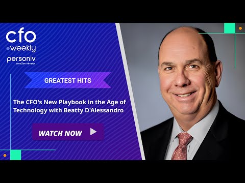 The CFO’s New Playbook in the Age of Technology with Beatty D’Alessandro #podcast