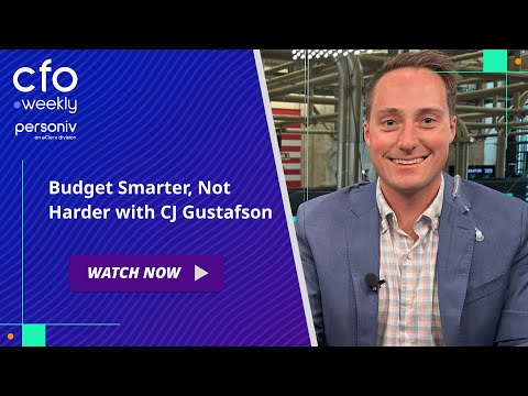Budget Smarter, Not Harder with CJ Gustafson #podcast #cfoinsights