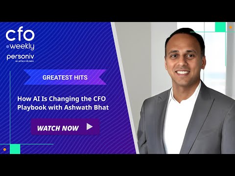 How AI Is Changing the CFO Playbook with Ashwath Bhat #podcast