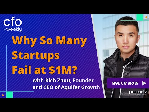 Why So Many Startups Fail at $1M with Rich Zhou, Founder and CEO of Aquifer Growth