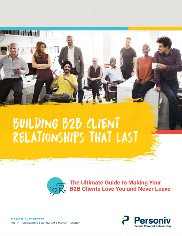 Building B2B Client Relationships That Last – eBook