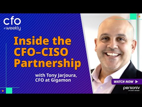 Securing the Tech Stack: The CFO-CISO Partnership with Tony Jarjoura, CFO at Gigamon