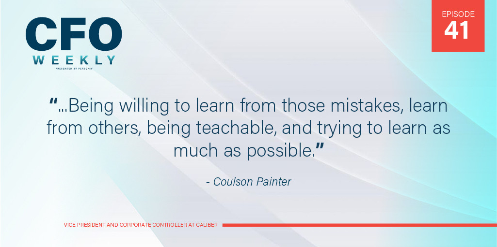 coulson painter quote advice to new controllers