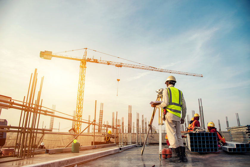 supply chain management worker on operations field