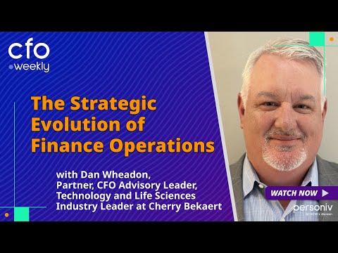 Building the Autonomous Finance Department with Dan Wheadon, Partner at Cherry Bekaert