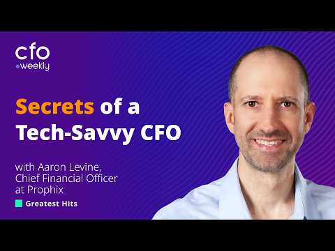 Greatest Hits: Secrets of a Tech-Savvy CFO with Aaron Levine