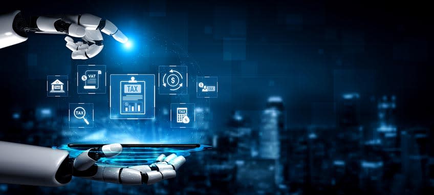 Artificial intelligence overtaking FP&A work illustration