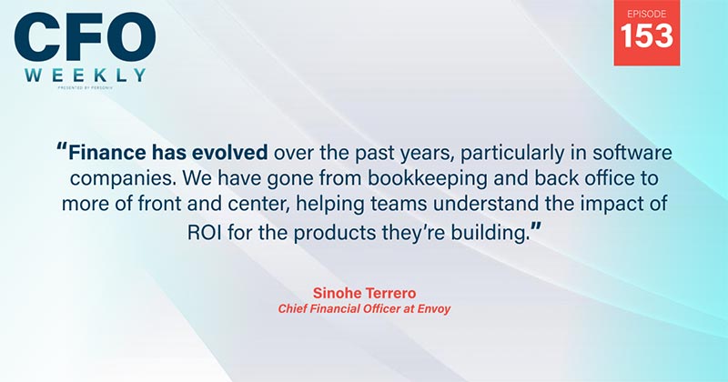 Quote Sinohe Terrero CFO and COO at Envoy