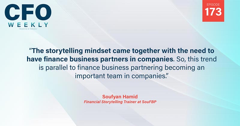 Quote financial storytelling strategy