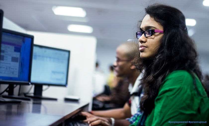 the benefit of having large talent room when outsourcing to India
