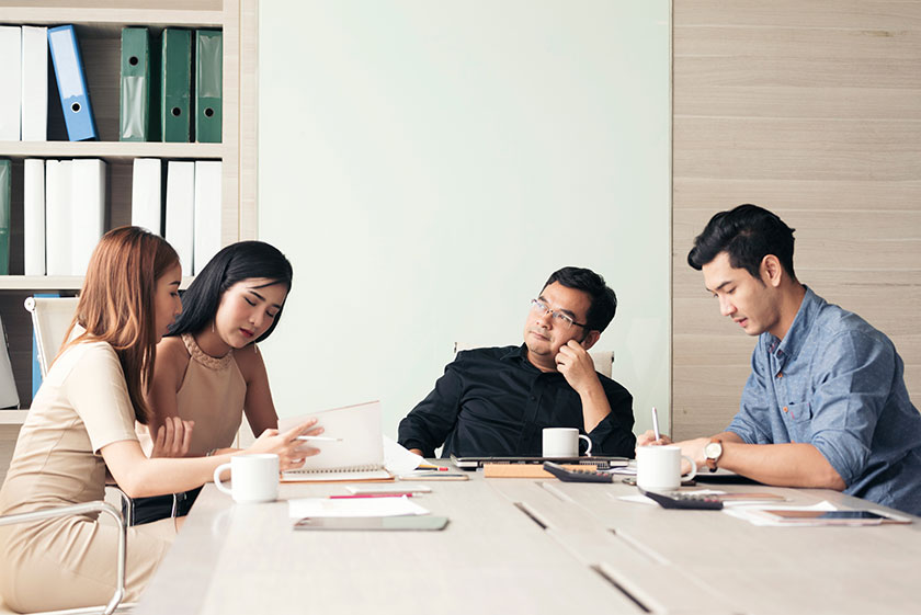 accounting leadership team in Asian conglomerate reading guide on the process to acquire the right talent