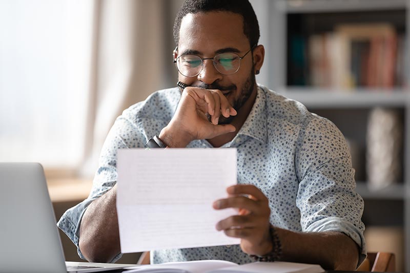 accountant checking nonprofit fund accounting