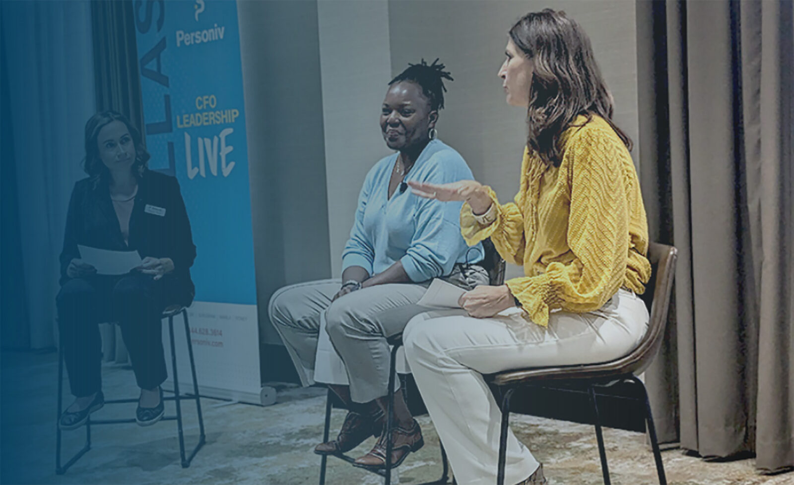 cfo leadership live event during evolution of the finance function discussion