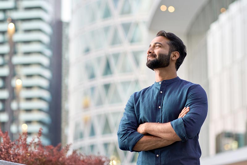 CFO happy after having implemented predictive analytics in procurement process