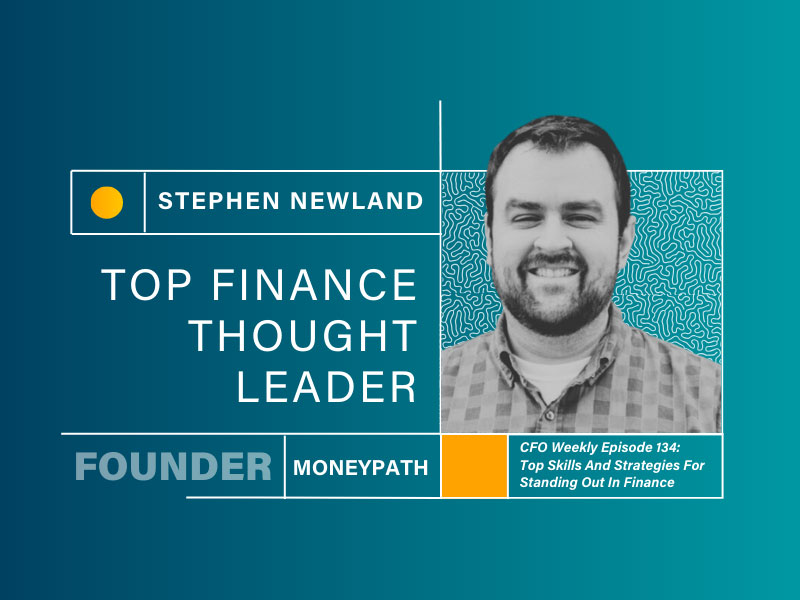 Stephen Newland Top Finance Thought Leader on Personiv CFO Weekly