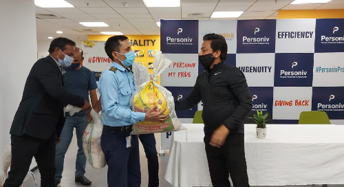 Personiv Gurugram Gives Back to Extended Family Members