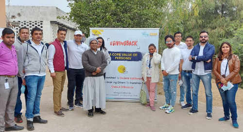 Personiv Gurugram Gives Back at Anand Ashram Homestead