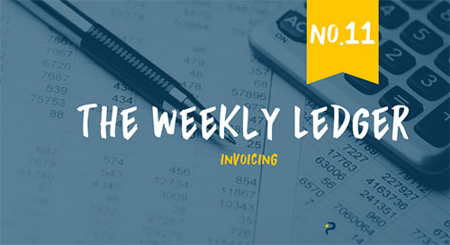 The Ledger No. 11: Invoicing