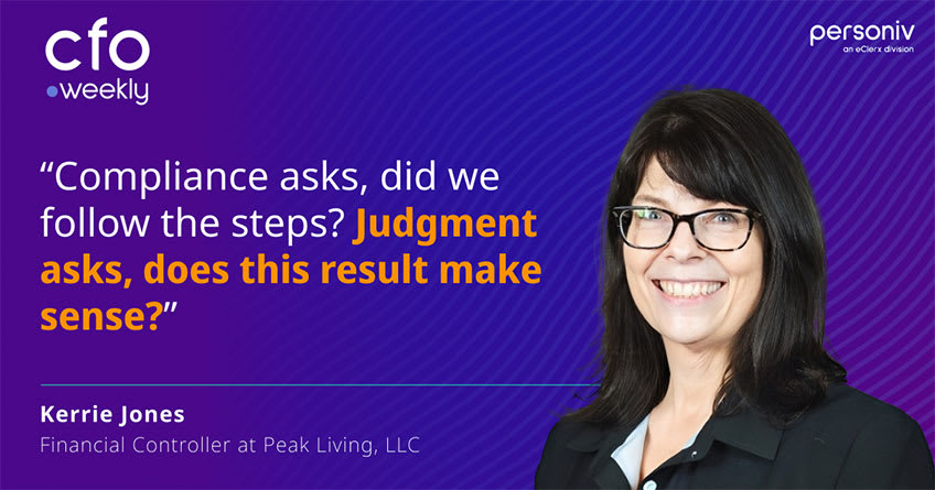 Quote the difference between compliance and professional judgment in accounting